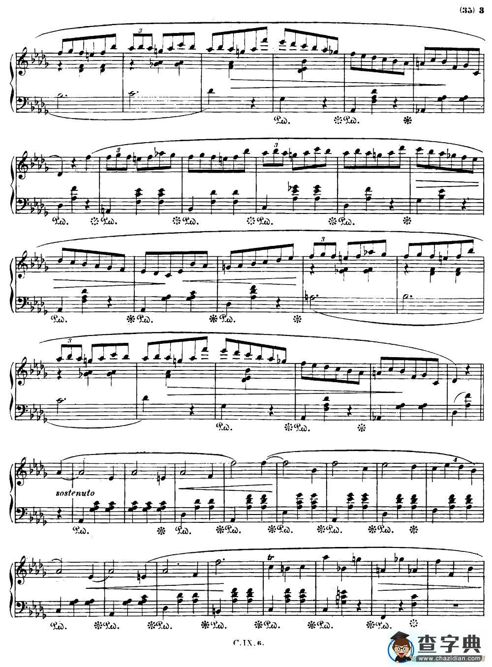 Minute Op64 No1（降D大调（小狗）圆舞曲Op.64-1 ）钢琴谱