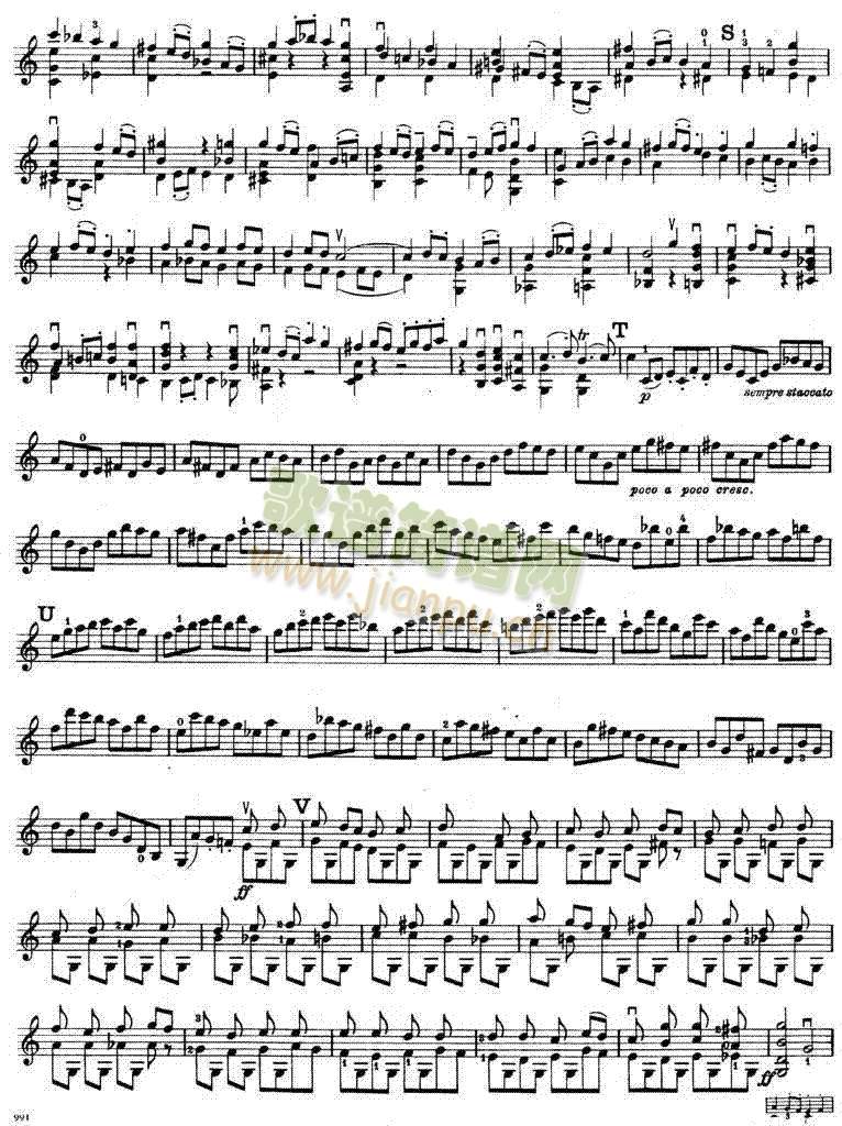 巴赫六首小提琴无伴奏奏鸣曲及组曲☆续4（1-5）
