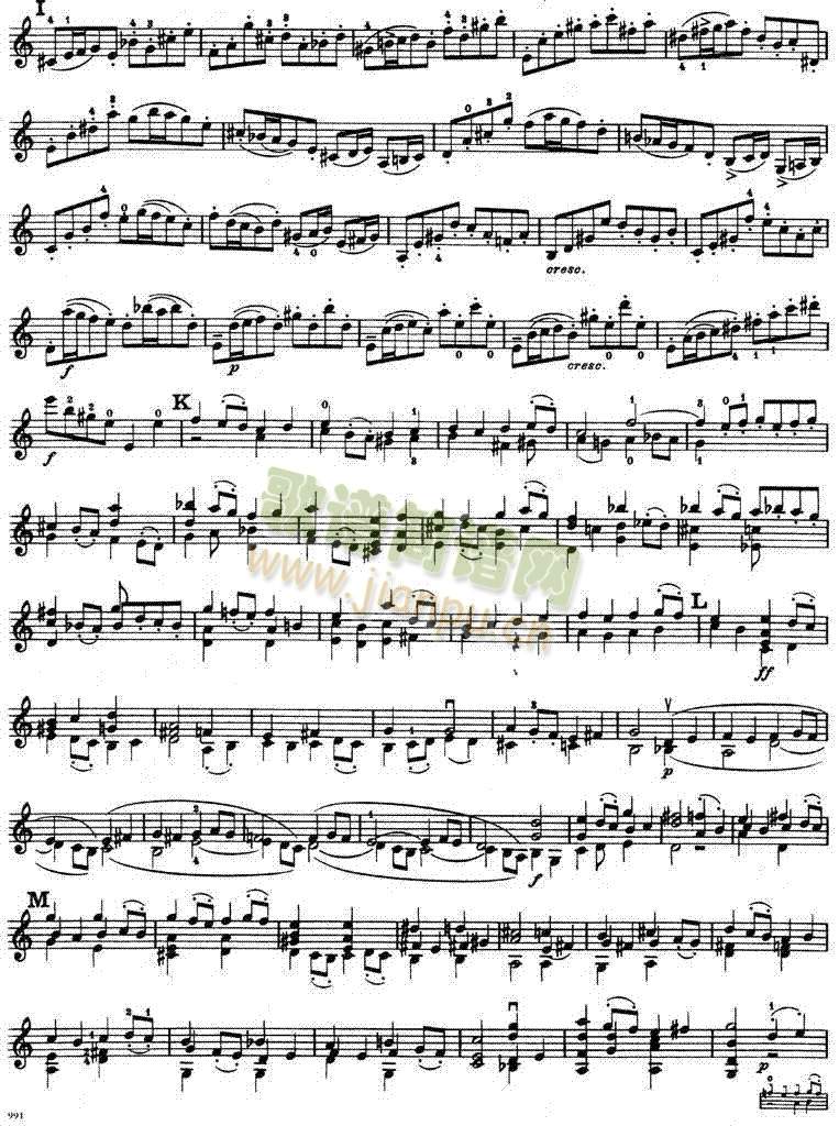 巴赫六首小提琴无伴奏奏鸣曲及组曲☆续4（1-5）