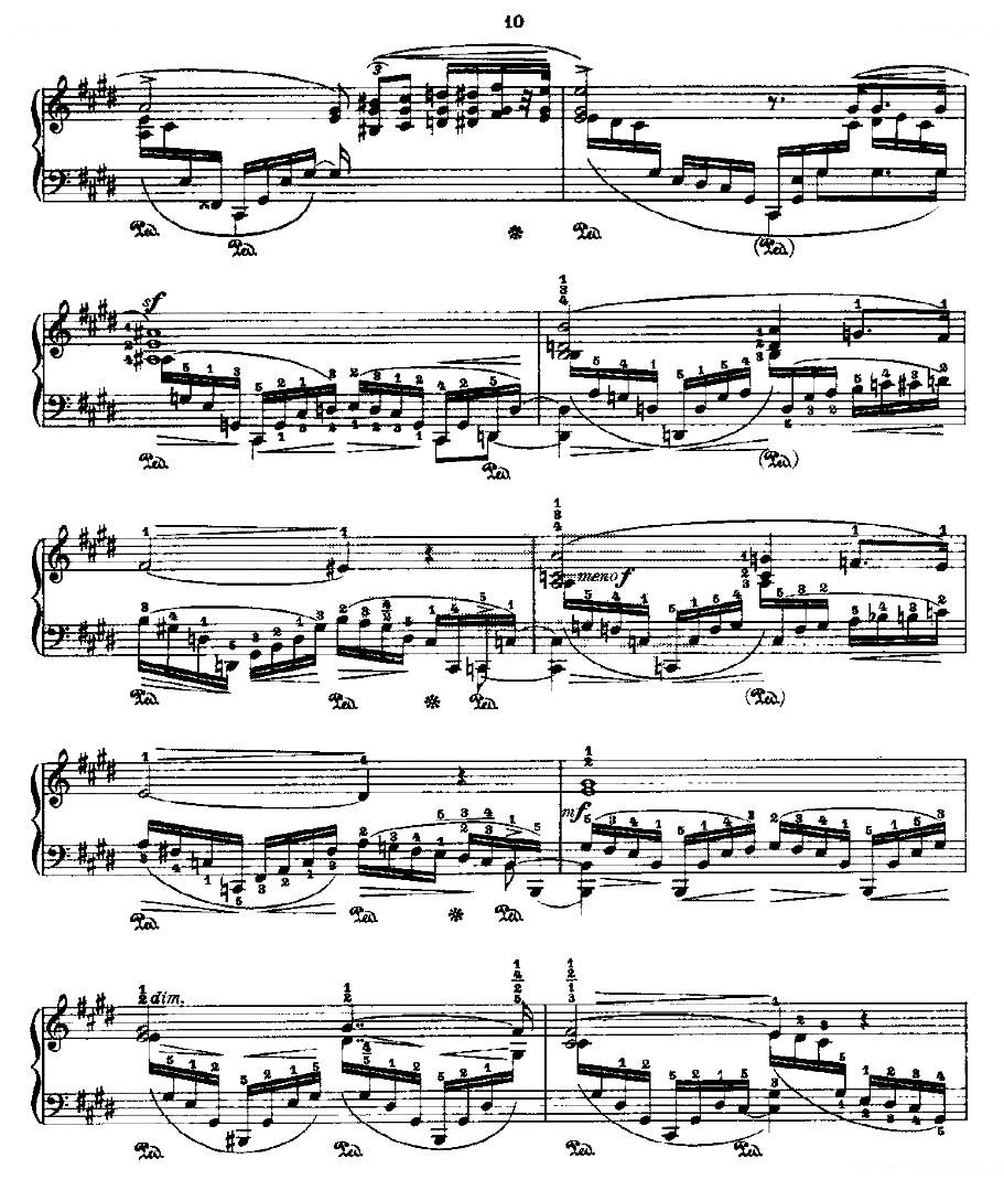 肖邦练习曲Fr.Chopin Op.10 No12