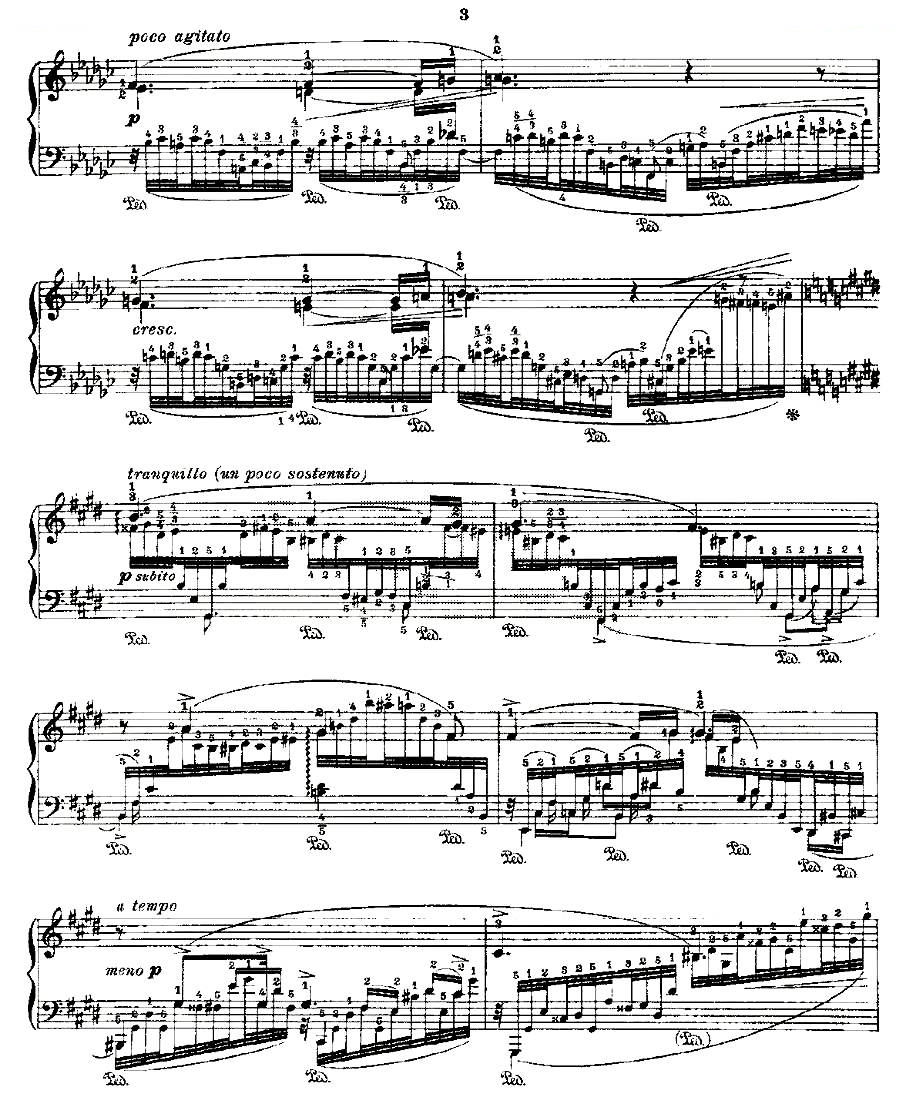 肖邦练习曲Fr.Chopin Op.10 No6