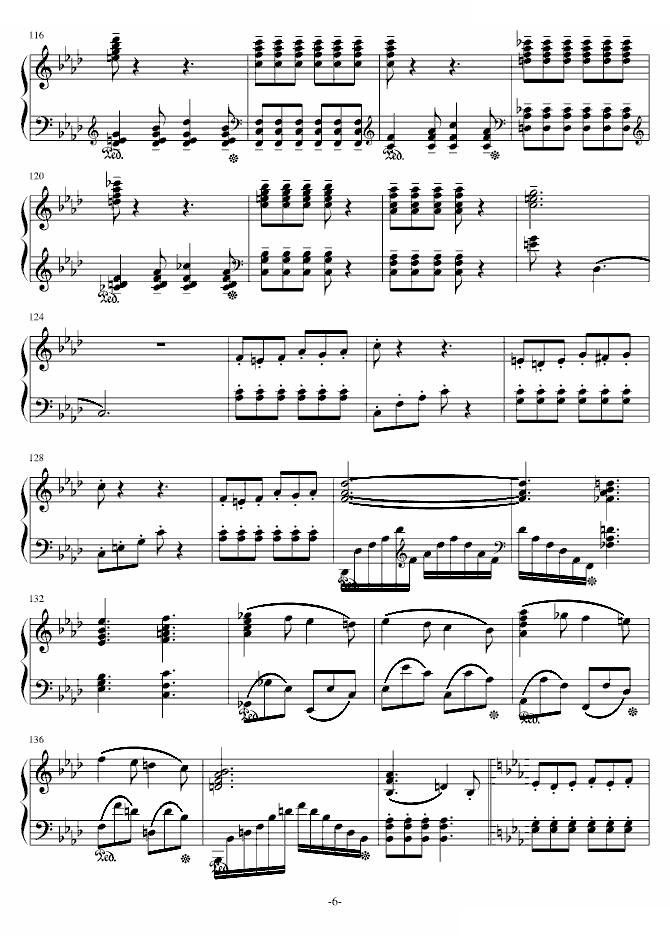 H20-降E大调钢琴奏鸣曲（第1乐章）