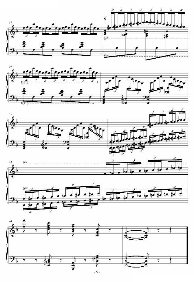 练习曲Op.72 No.6