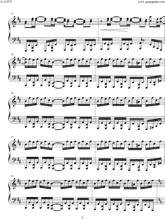 冥王 - 钢琴版