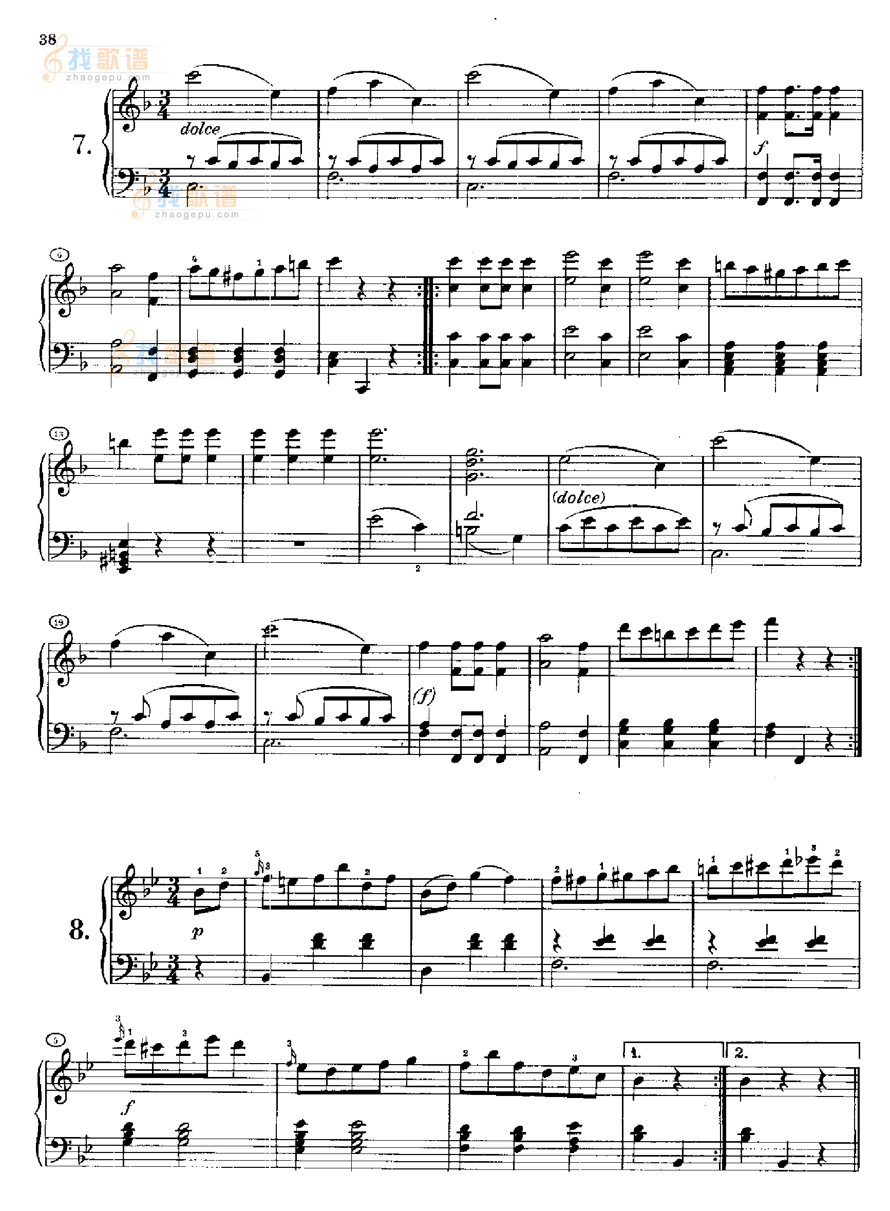 12首维也纳德意志舞曲(约1812年创作)