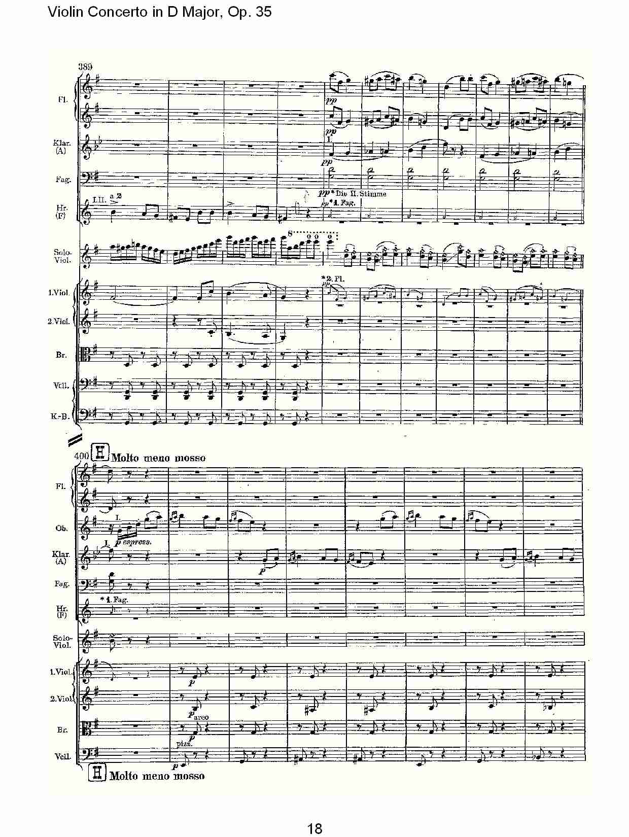 D大调小提琴协奏曲, Op.35第三乐章（四）