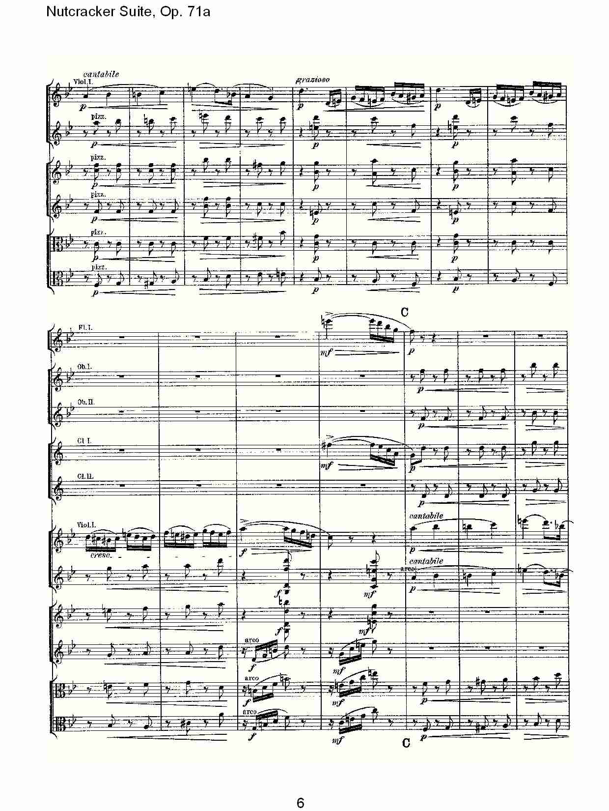 Nutcracker Suite, Op.71a   胡桃铗套曲，Op.71a第一乐章（二）