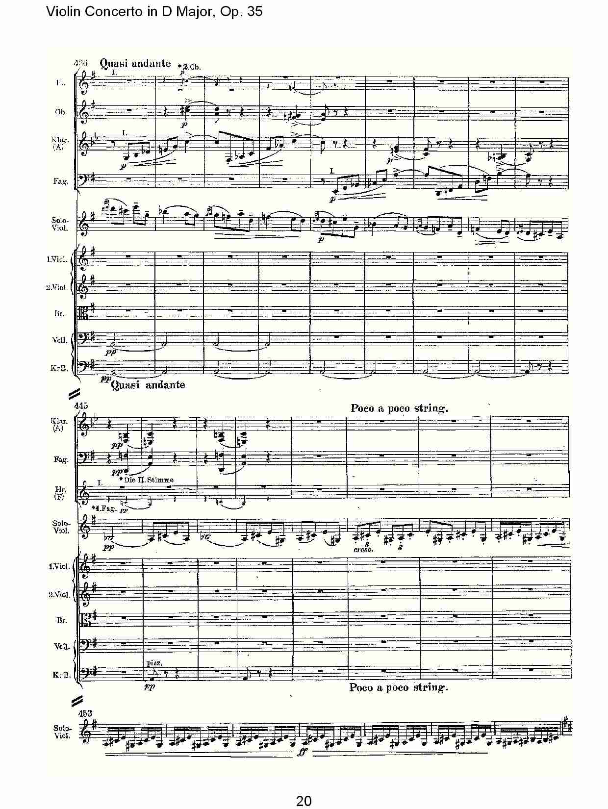 D大调小提琴协奏曲, Op.35第三乐章（四）