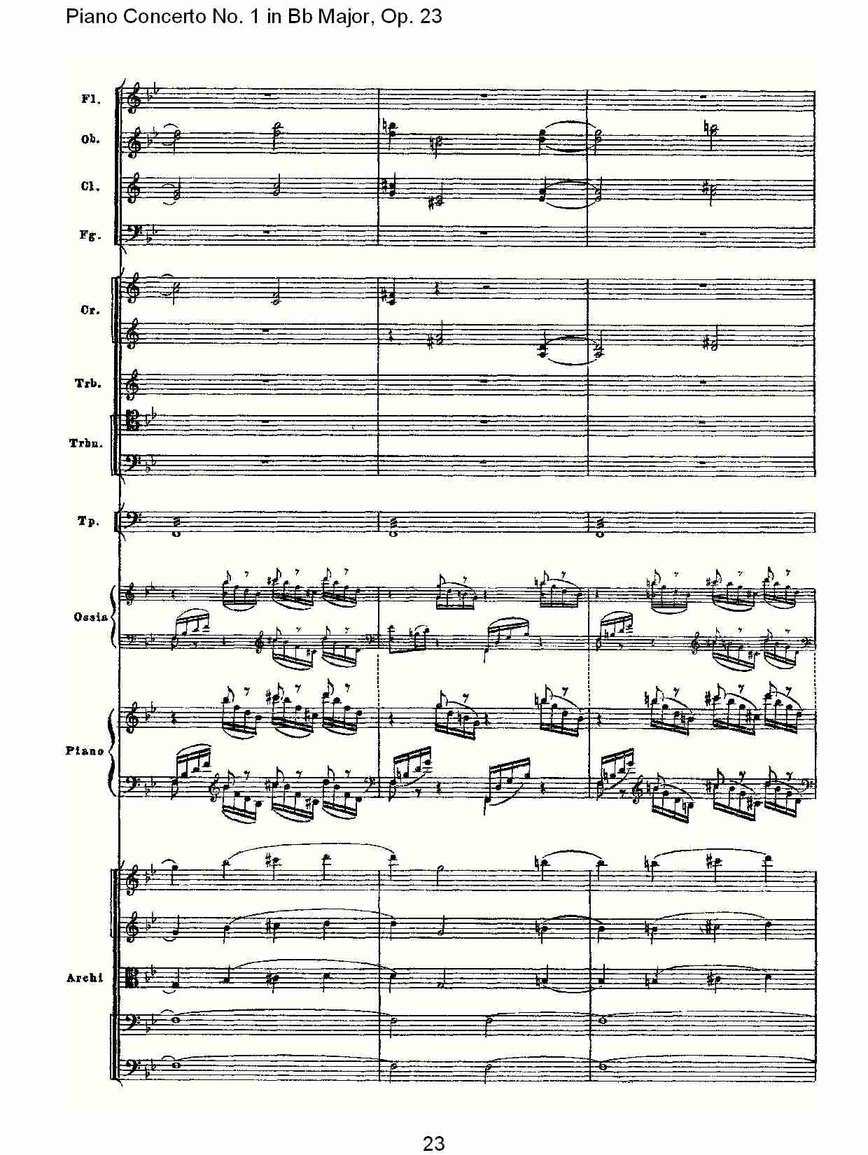 Bb大调第一钢琴协奏曲,Op.23第一乐章第二部（五）
