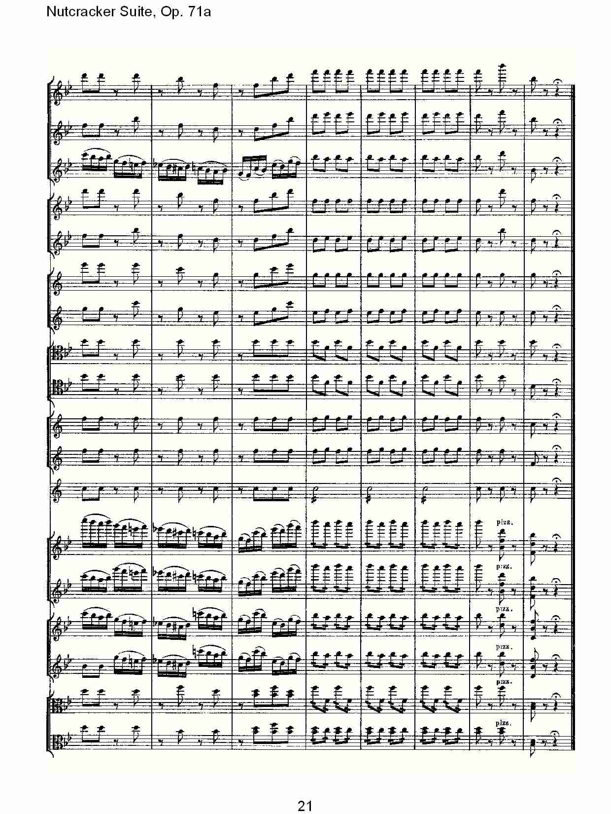 Nutcracker Suite, Op.71a   胡桃铗套曲，Op.71a第一乐章（五）