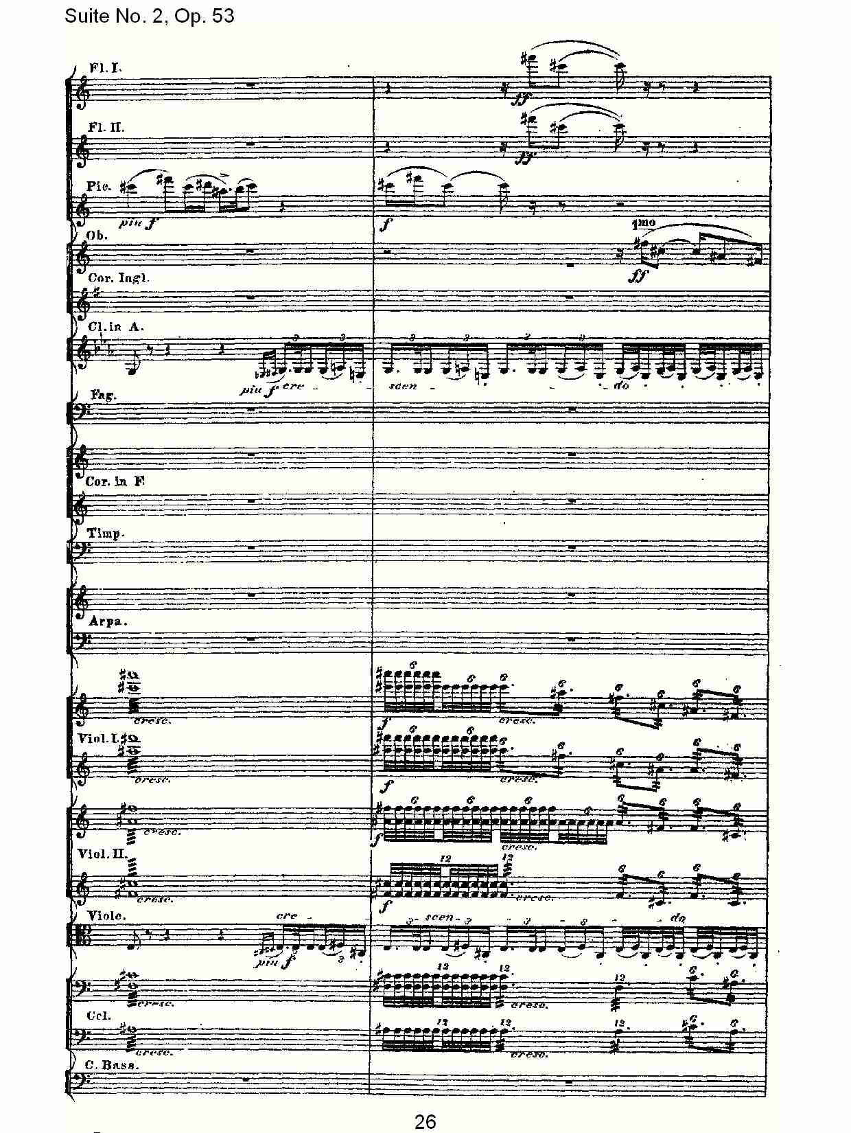 Suite No. 2, Op.53  第二套曲,Op.53第四乐章（六）