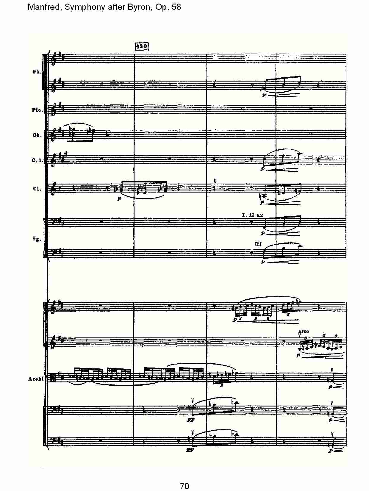 Manfred, Symphony after Byron, Op.58第二乐章（十四）