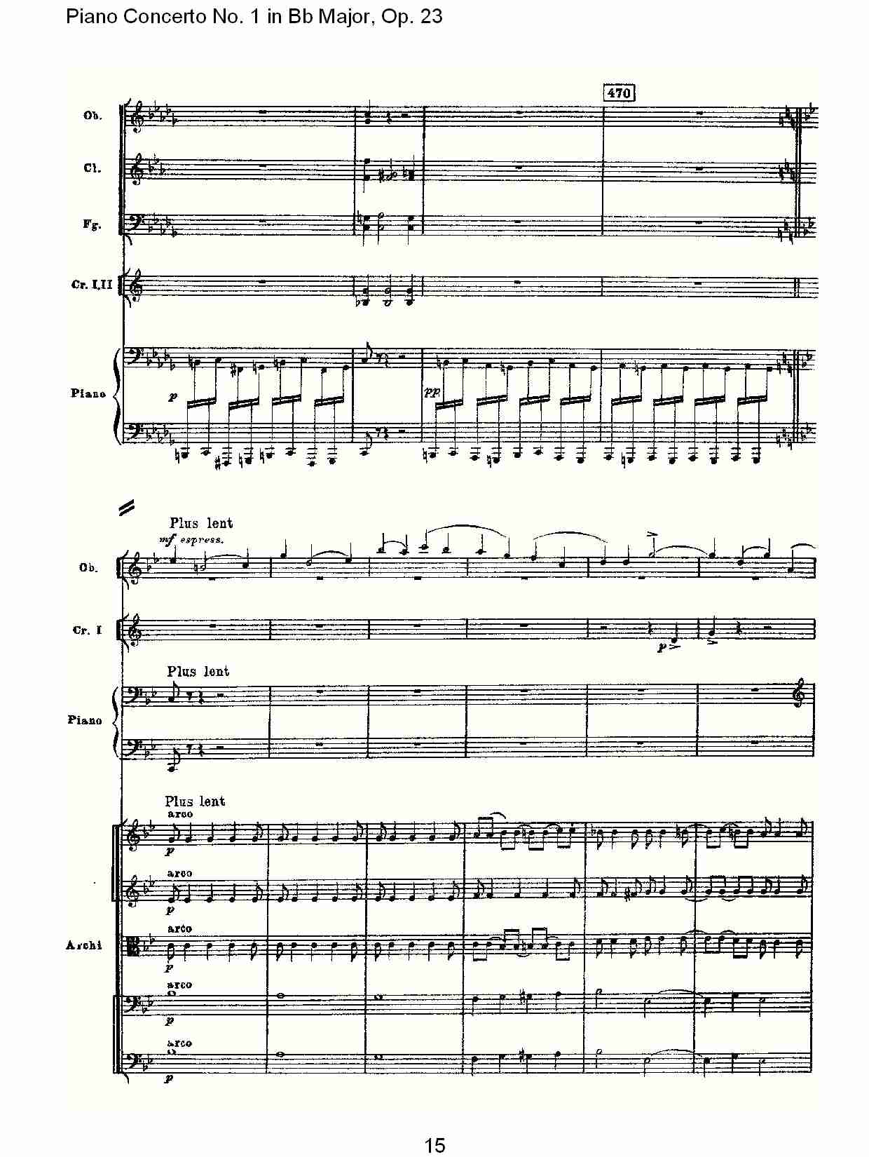 Bb大调第一钢琴协奏曲,Op.23第一乐章第二部（三）