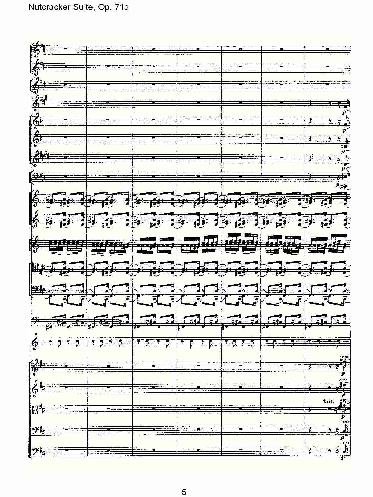 Nutcracker Suite, Op.71a   胡桃铗套曲，Op.71a第七乐章（一）