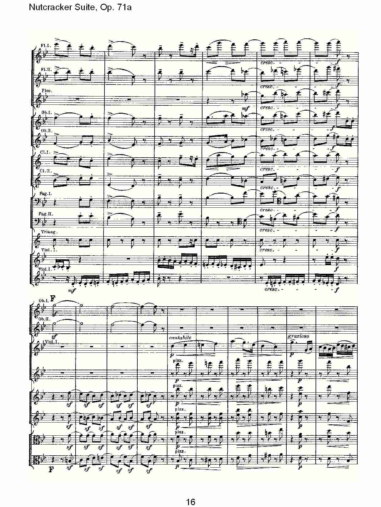 Nutcracker Suite, Op.71a   胡桃铗套曲，Op.71a第一乐章（四）