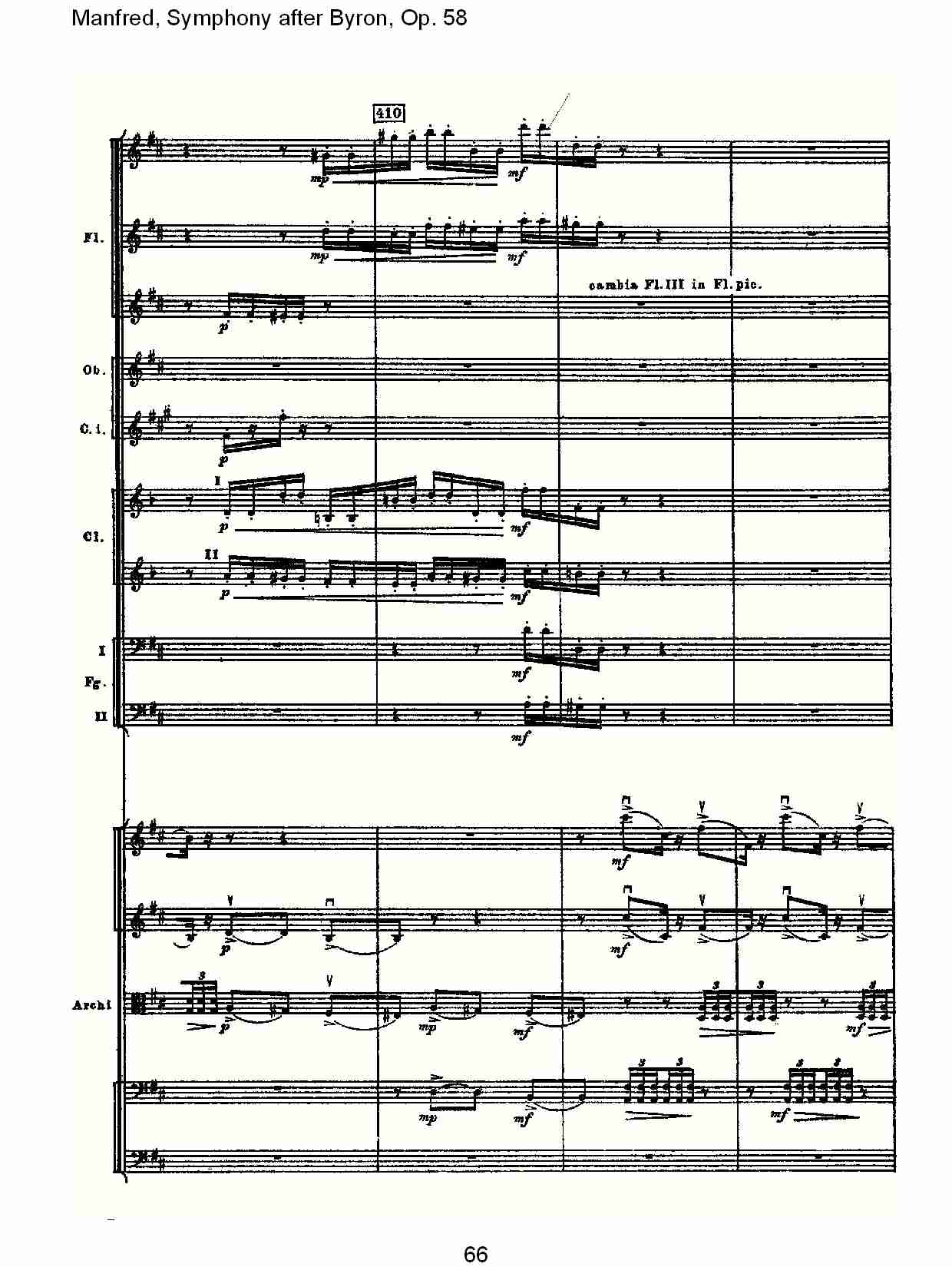 Manfred, Symphony after Byron, Op.58第二乐章（十四）