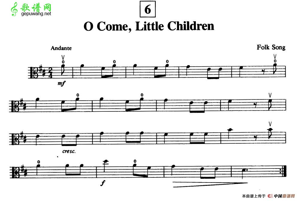 O Come,Little Children