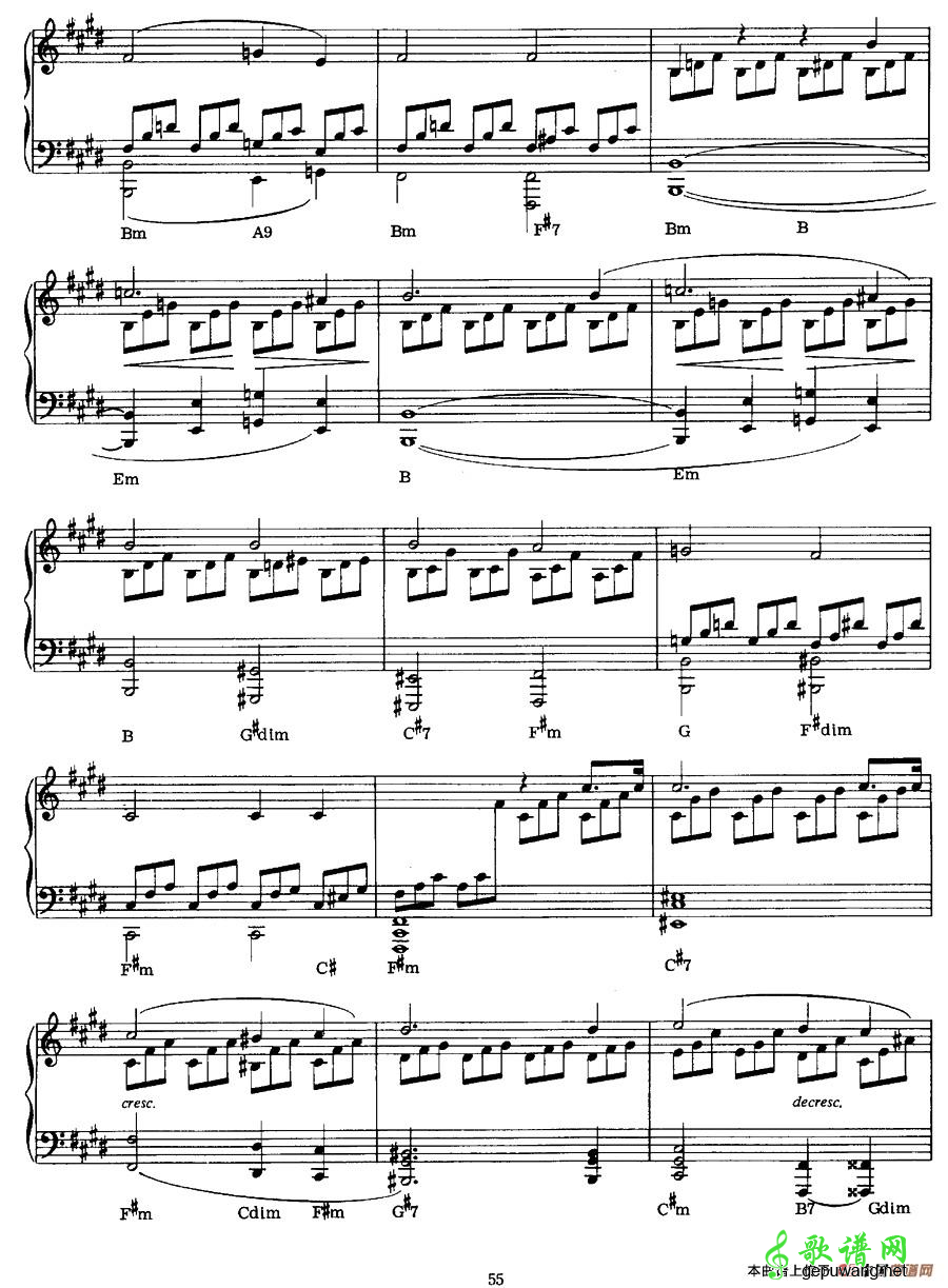 Sonate au Clair de Lune （Moonlight Sonata）  