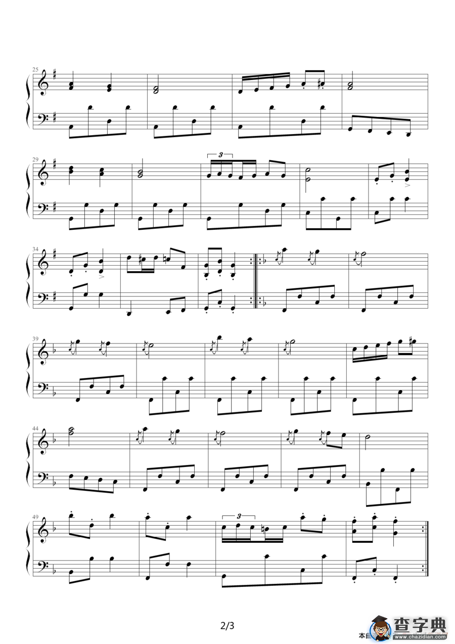 波尔卡曲谱_单簧管波尔卡曲谱(4)