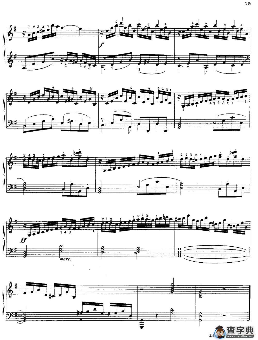 20 Petites Etudes, Op.91（20首小型练习曲）（7）钢琴谱