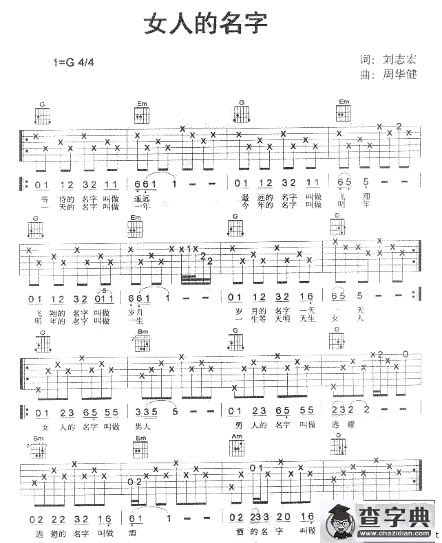 女人的名字