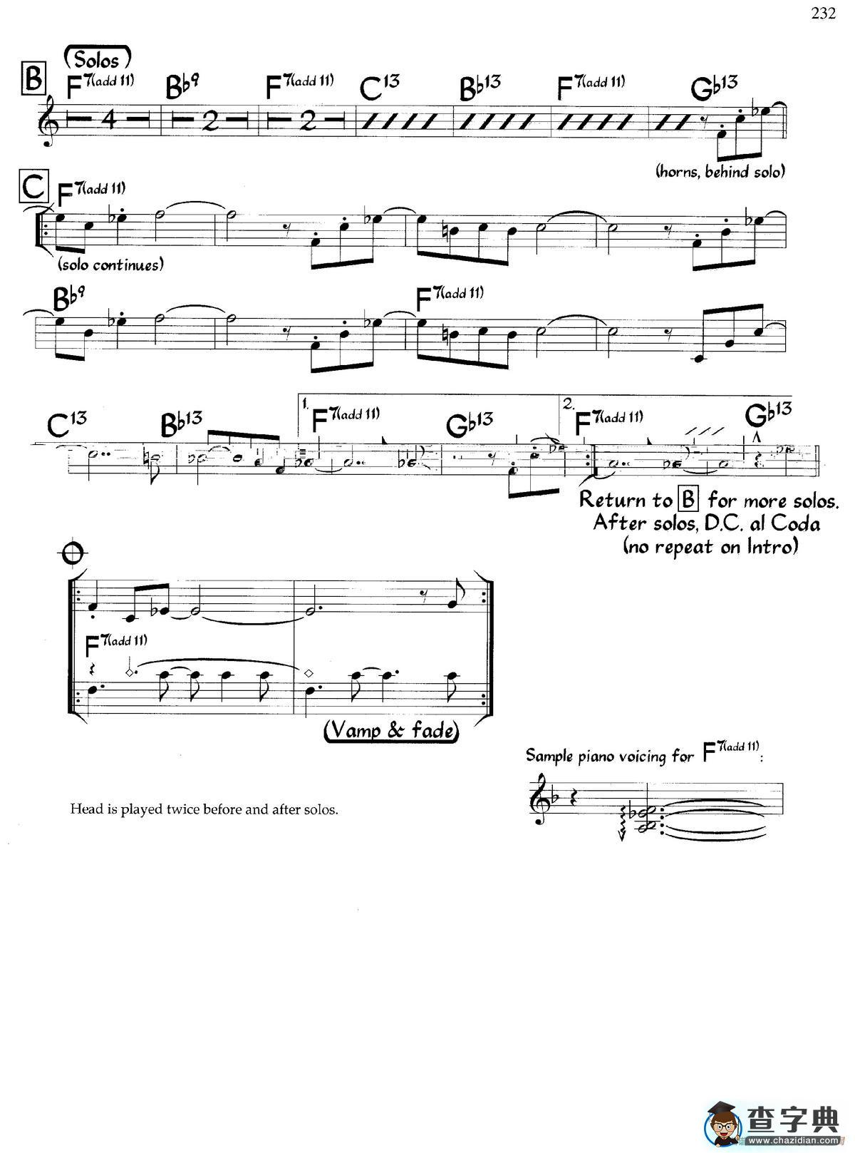 Mamacita（爵士钢琴曲）钢琴谱