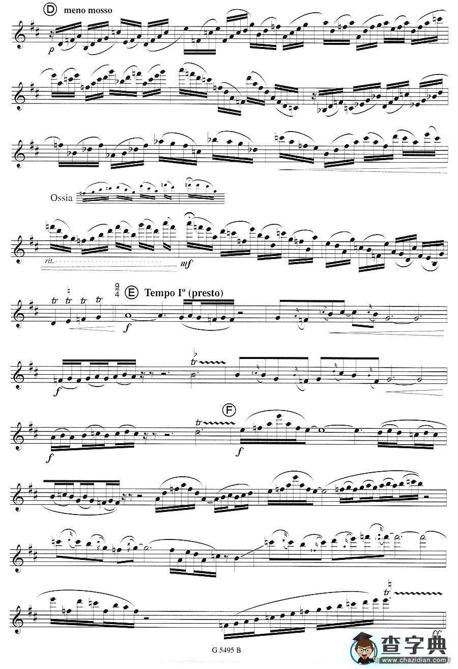 Fuzzy Bird Sonata（绒毛鸟奏鸣曲）（3、Fly Bird）萨克斯谱