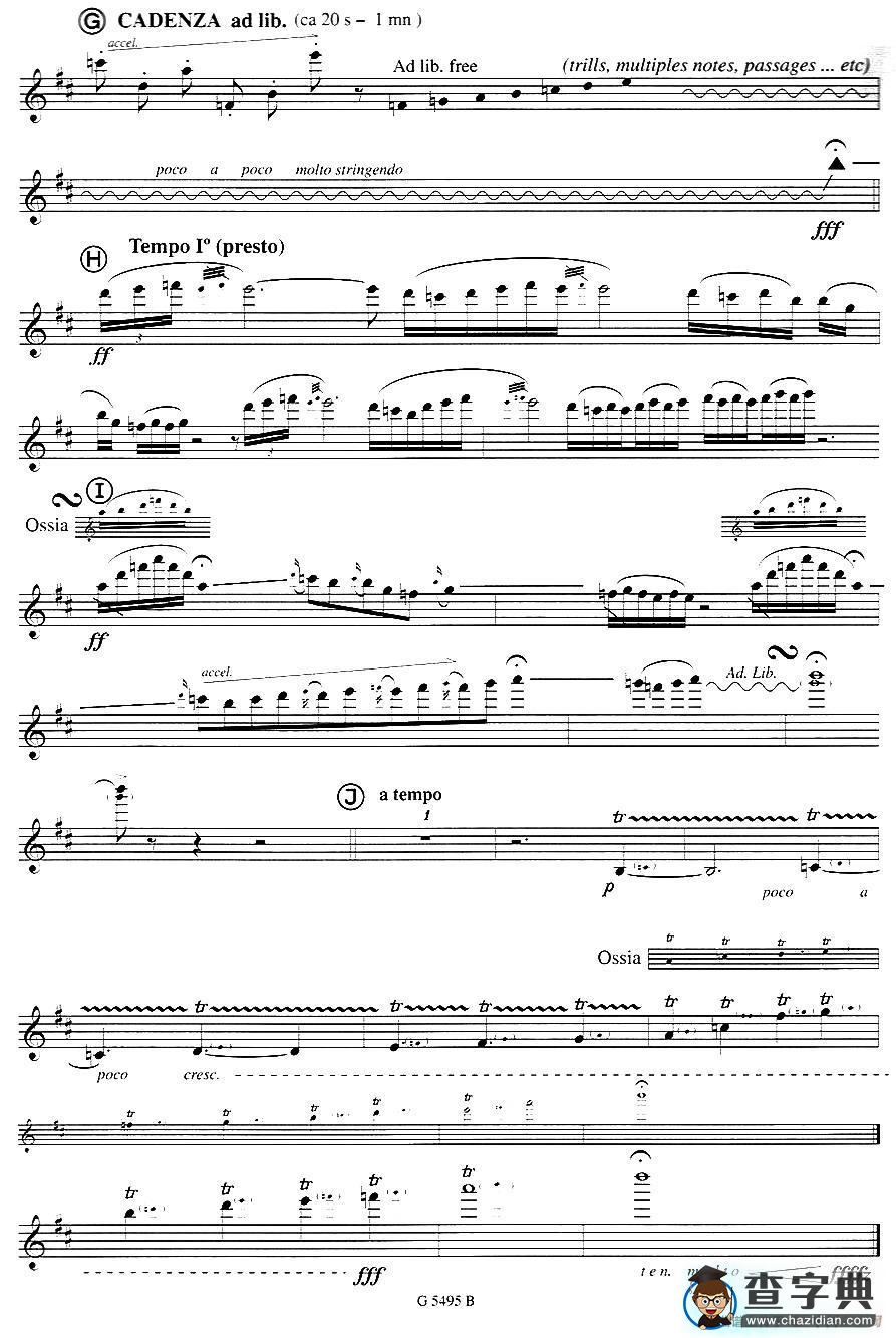 Fuzzy Bird Sonata（绒毛鸟奏鸣曲）（3、Fly Bird）萨克斯谱