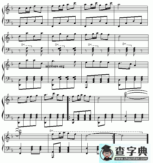 瑶族舞曲钢琴谱_刘铁山/茅沅瑶族舞曲钢琴谱