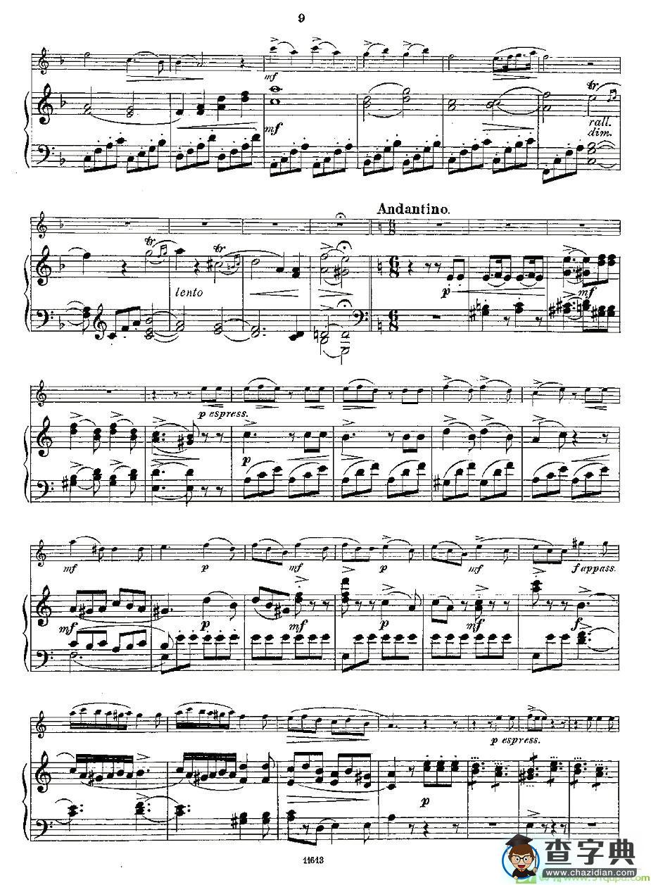 Opern-Transcriptionen.Op.45-1长笛谱