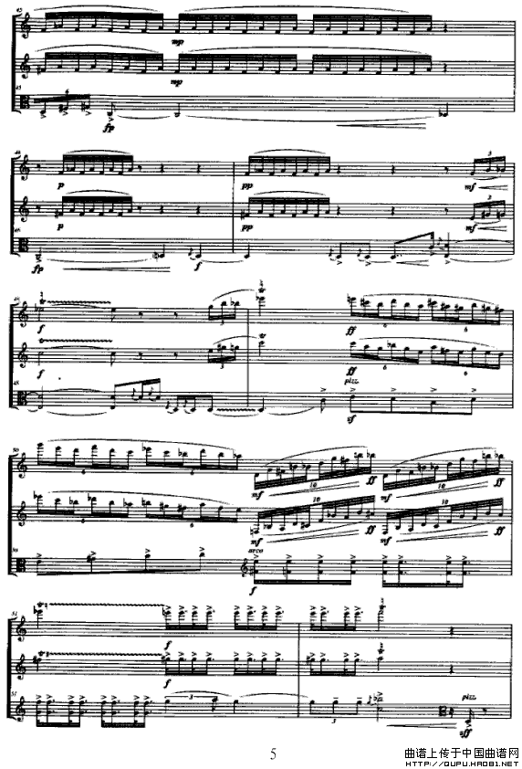 合(长笛+单簧管+中提琴)P5