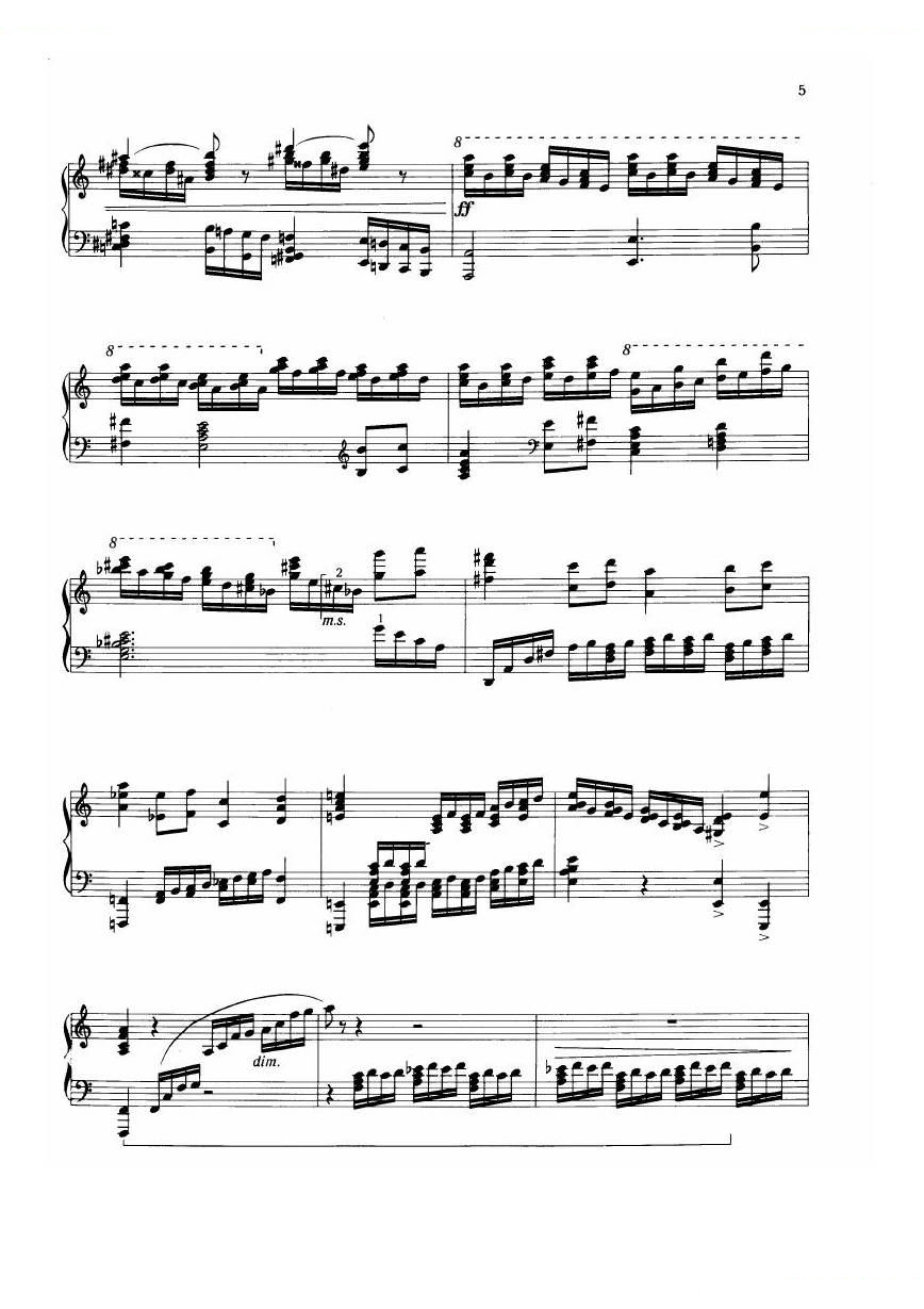 Dohnanyi_Etude Op.28 - 1 1 -