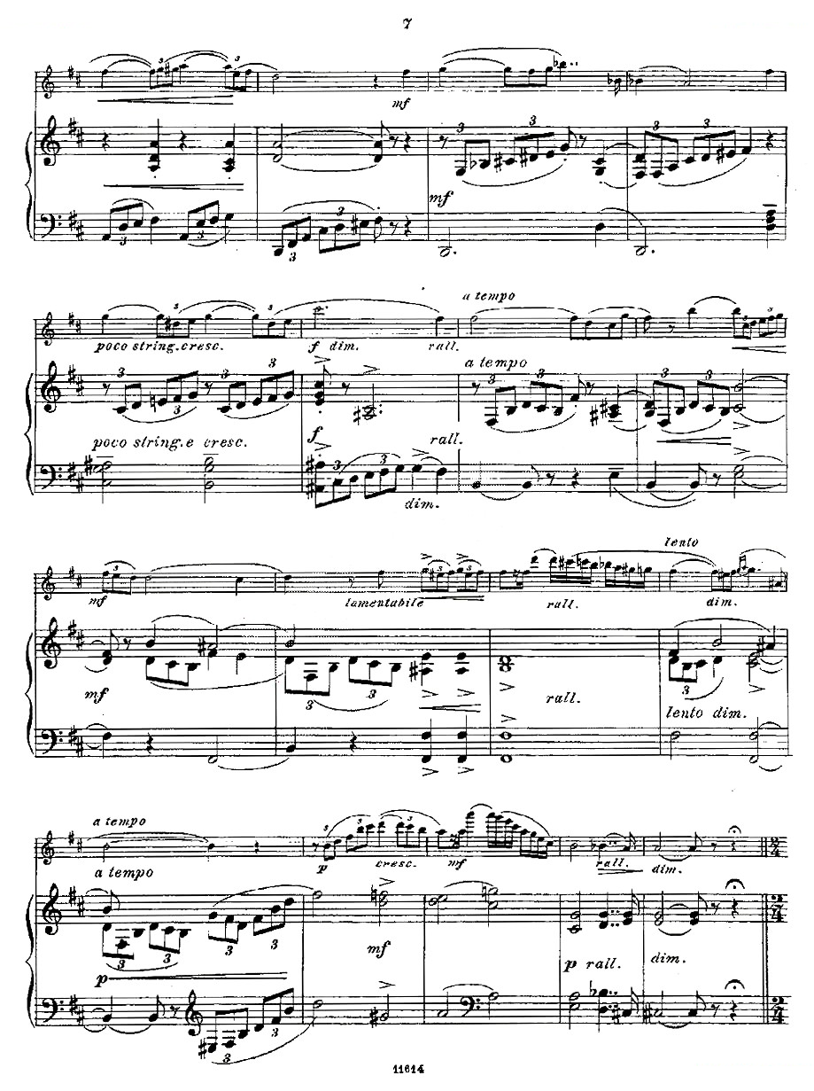 Opern-Transcriptionen.Op.45-4（长笛+钢琴伴奏） 铜管乐谱