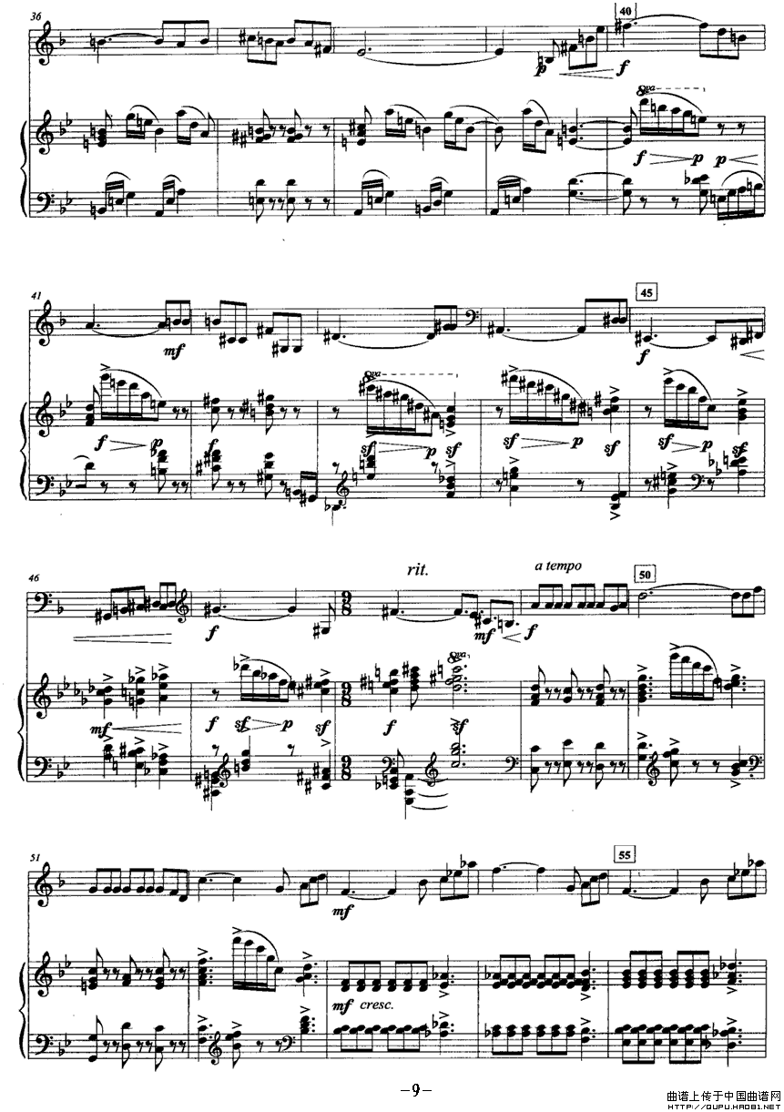 奏鸣曲（二）（圆号+钢琴）P3