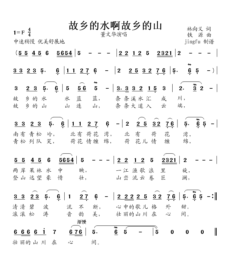 故乡的水啊故乡的山（董文华独唱系列21）