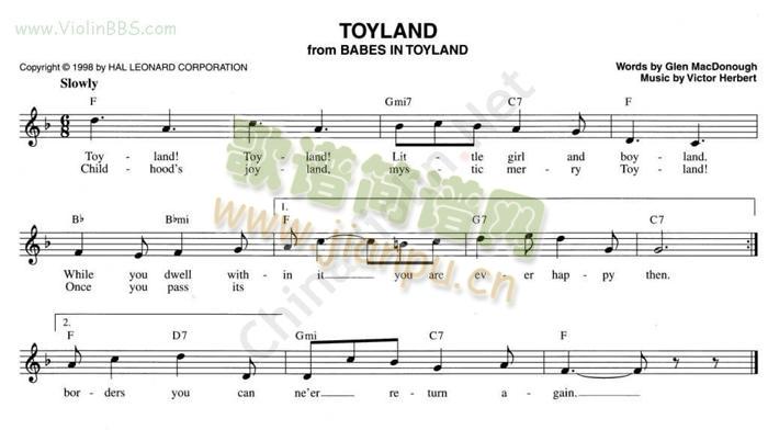 TOYLAND for BABES IN TOYLAND