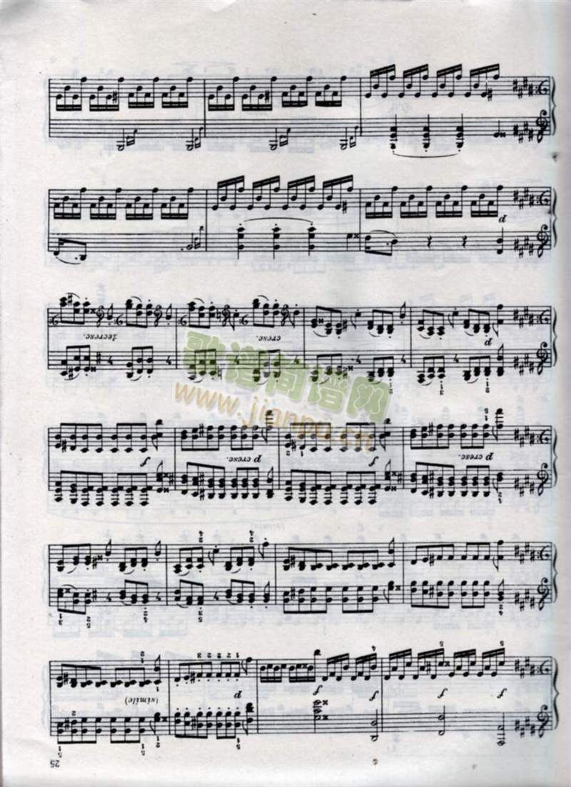贝多芬月光奏鸣曲三乐章1-5