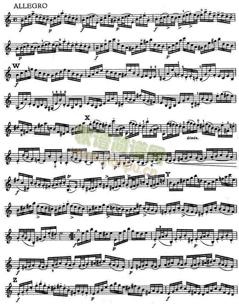 巴赫六首小提琴无伴奏奏鸣曲及组曲☆续2（7-10）