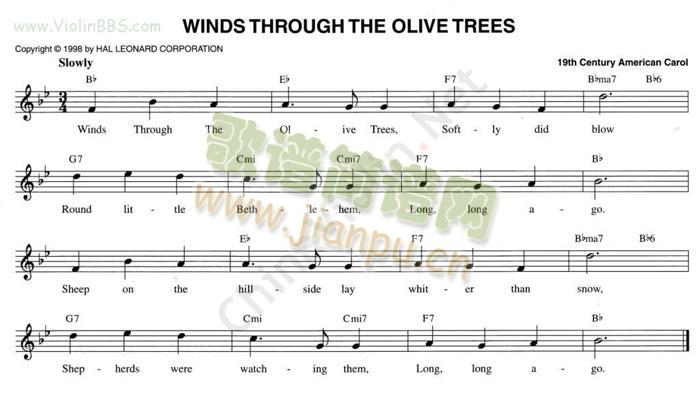 WINDS THROUGH THE OLIVE TREES