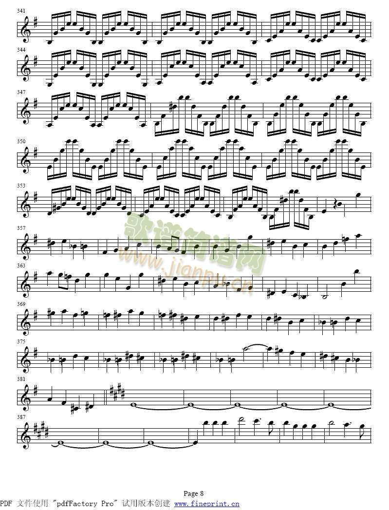 贝多芬e小调小提琴协奏曲6-11