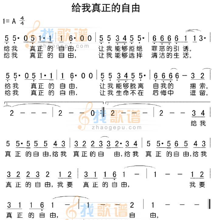 给我真正的自由（音乐）