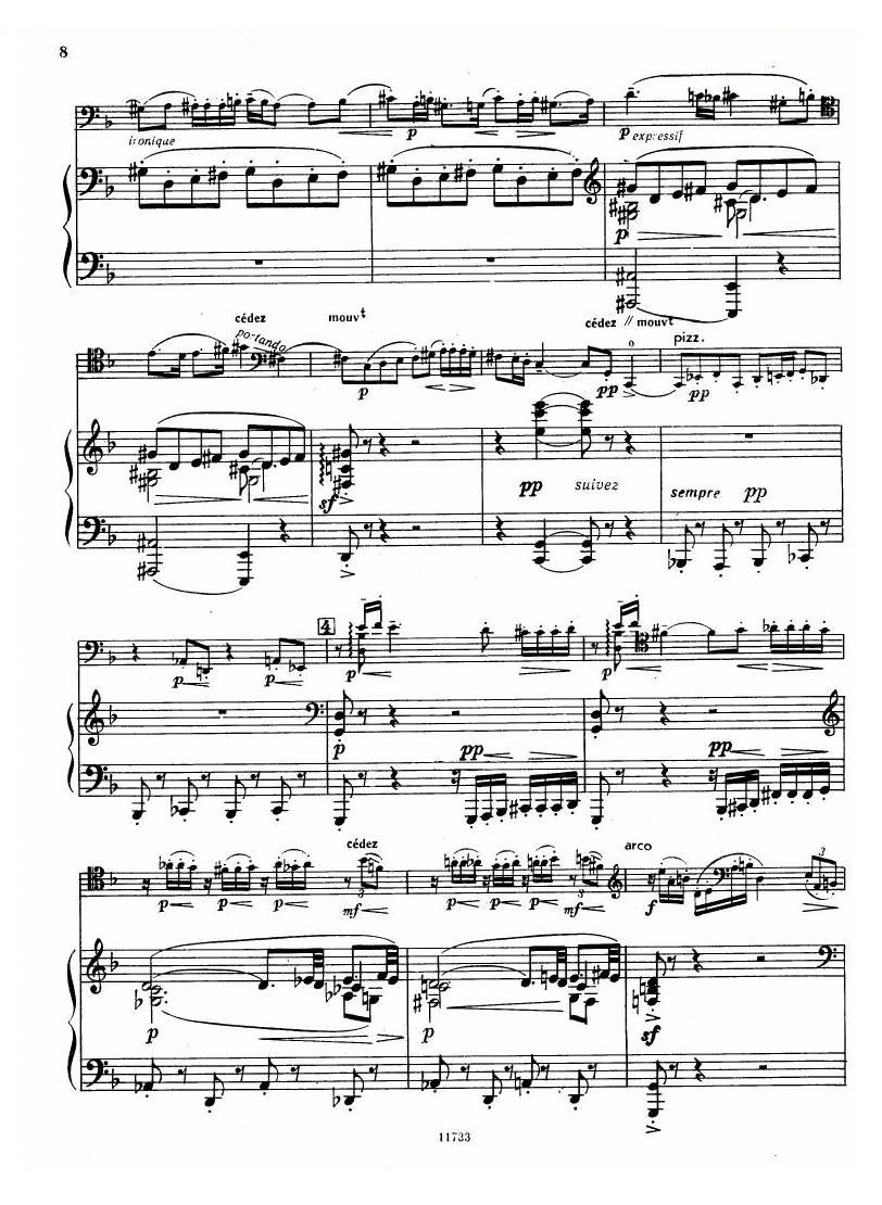 Debussy Sonata for Cello and Piano