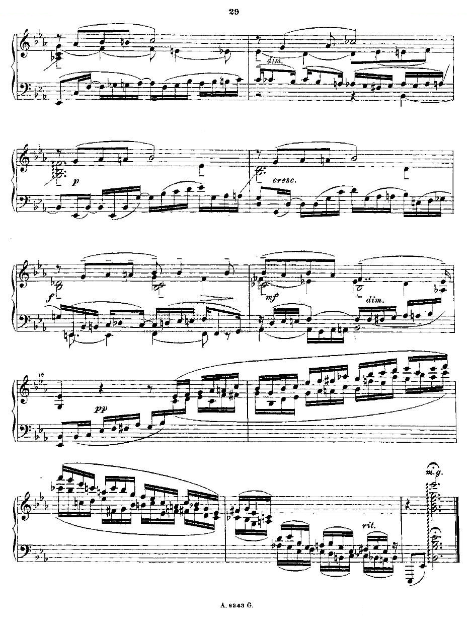 10首前奏曲之六（Rachmaninoff 10 Preludes, Op.23）