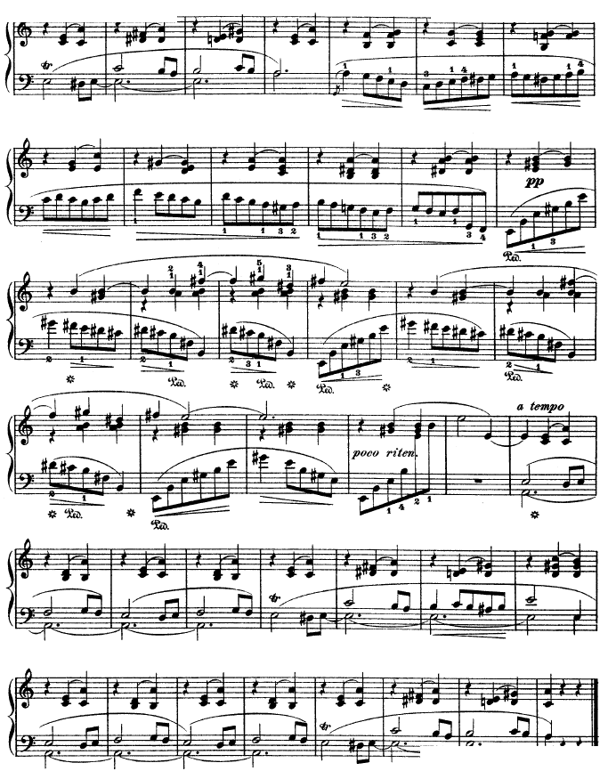 a小调圆舞曲作品34-2号