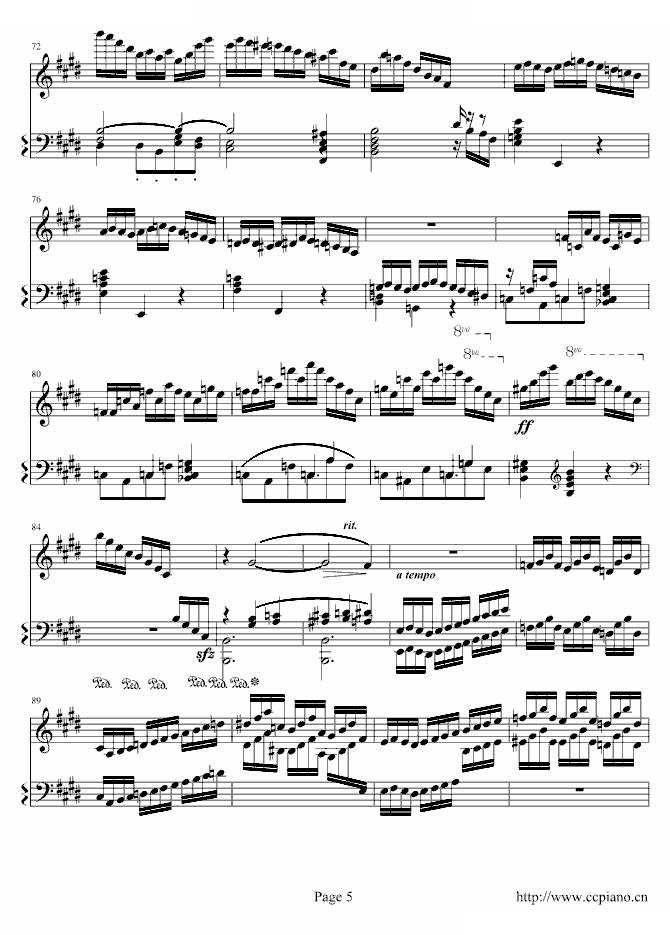 练习曲Op.72 No.1