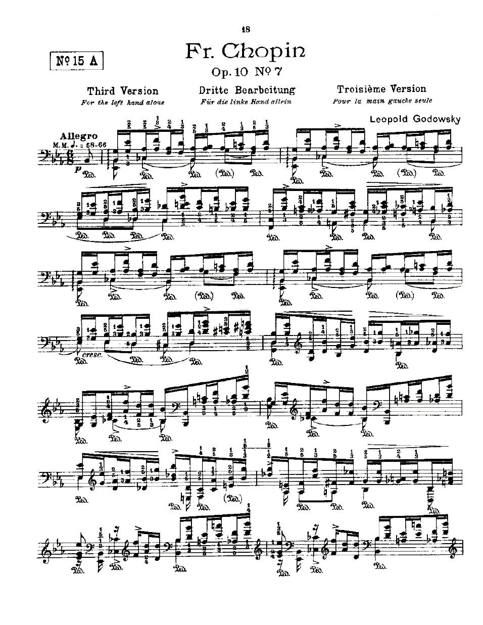 肖邦练习曲Fr.Chopin Op.10 No7-3