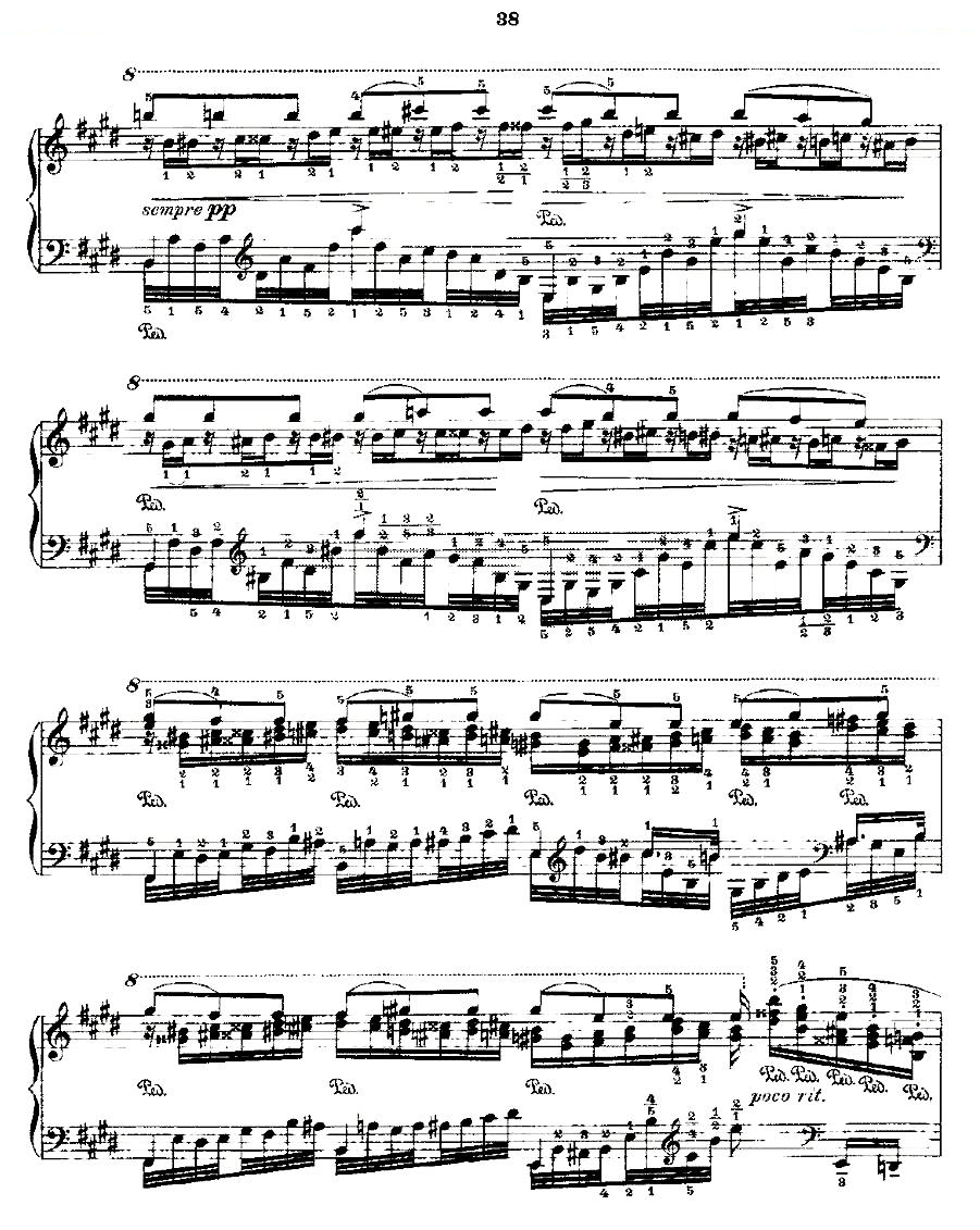 肖邦练习曲Fr.Chopin No 2