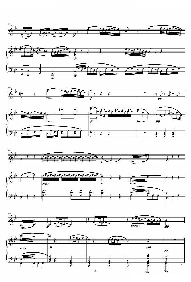 贝多芬-春天奏鸣曲第二乐章