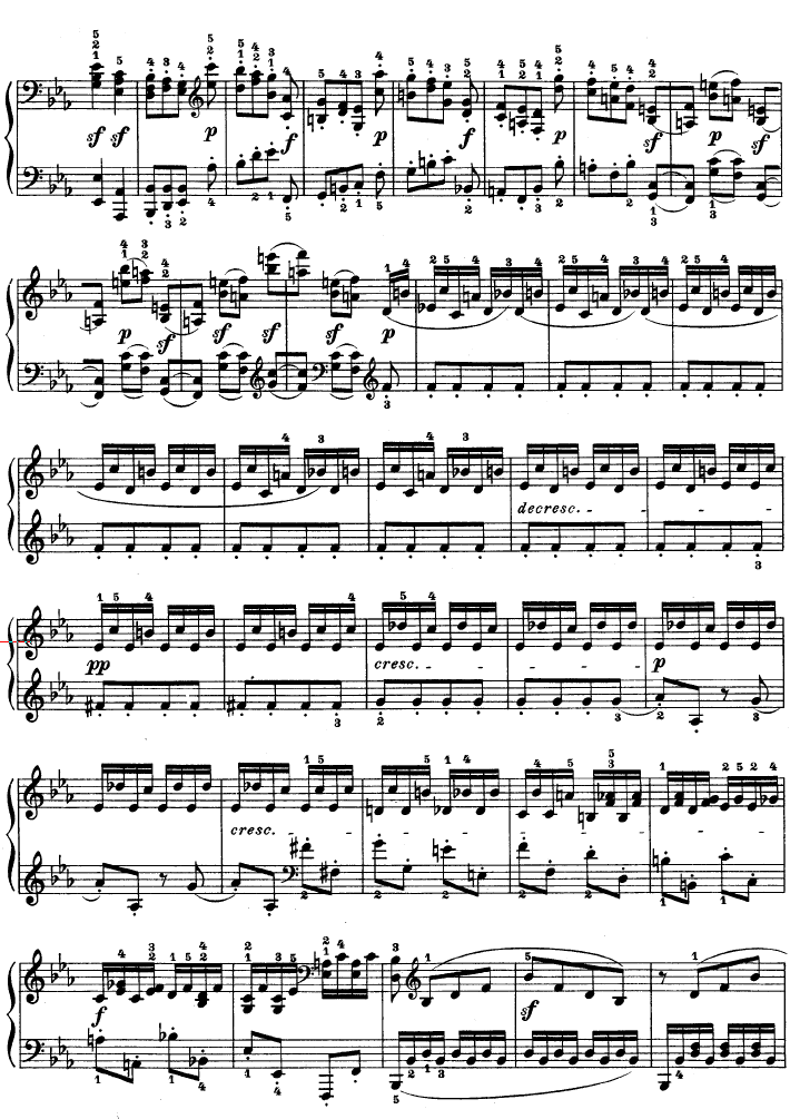 第十三钢琴奏鸣曲-（Op.27 No.1）