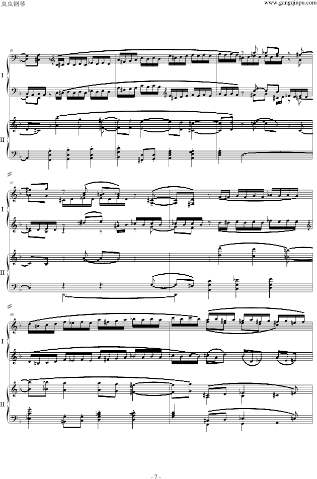 拉赫玛尼诺夫第三钢琴协奏曲 第一乐章